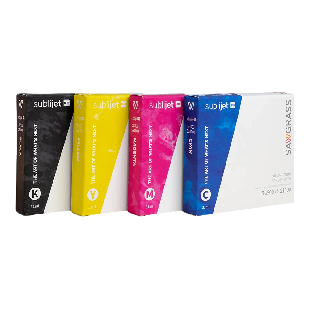 Sawgrass SubliJet® UHD Ink - SG500/SG1000 Cartridge - CMYK Set