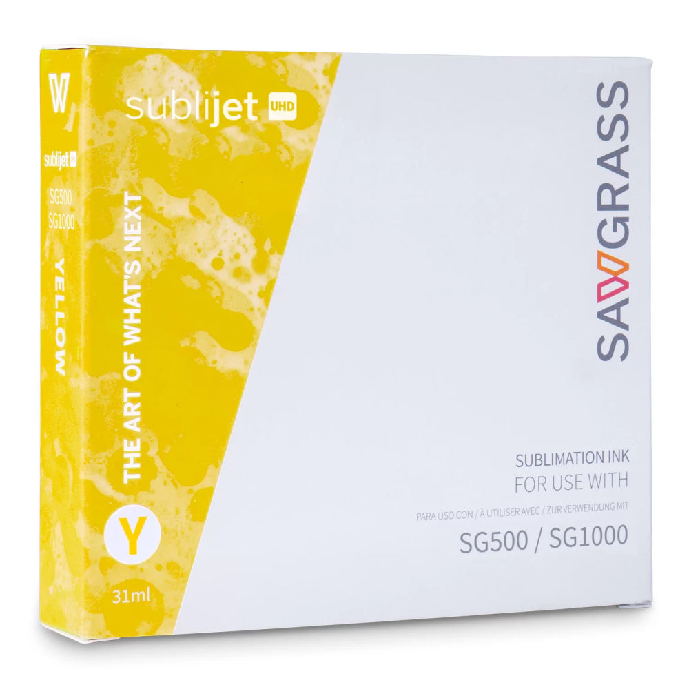 Sawgrass SubliJet® UHD Ink - SG500/SG1000 Cartridge - Yellow 31ml