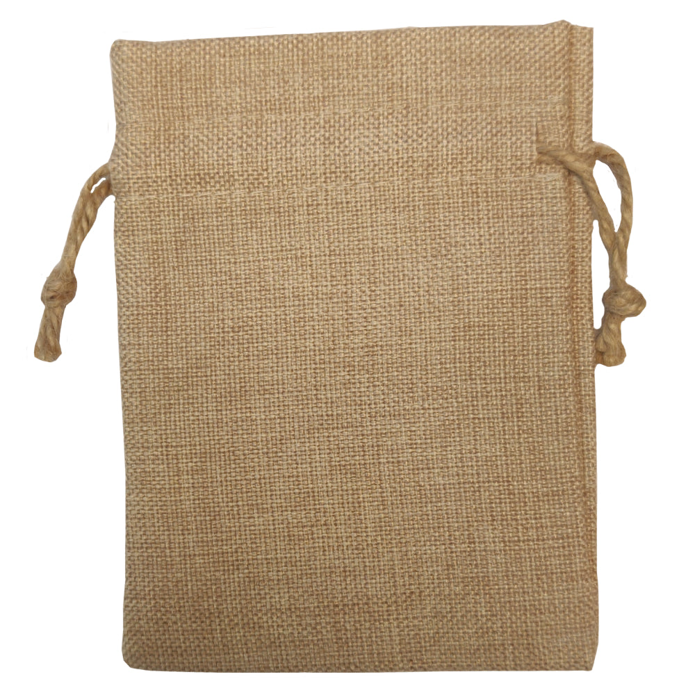 sublimation burlap drawstring bags - 12cm x 17cm