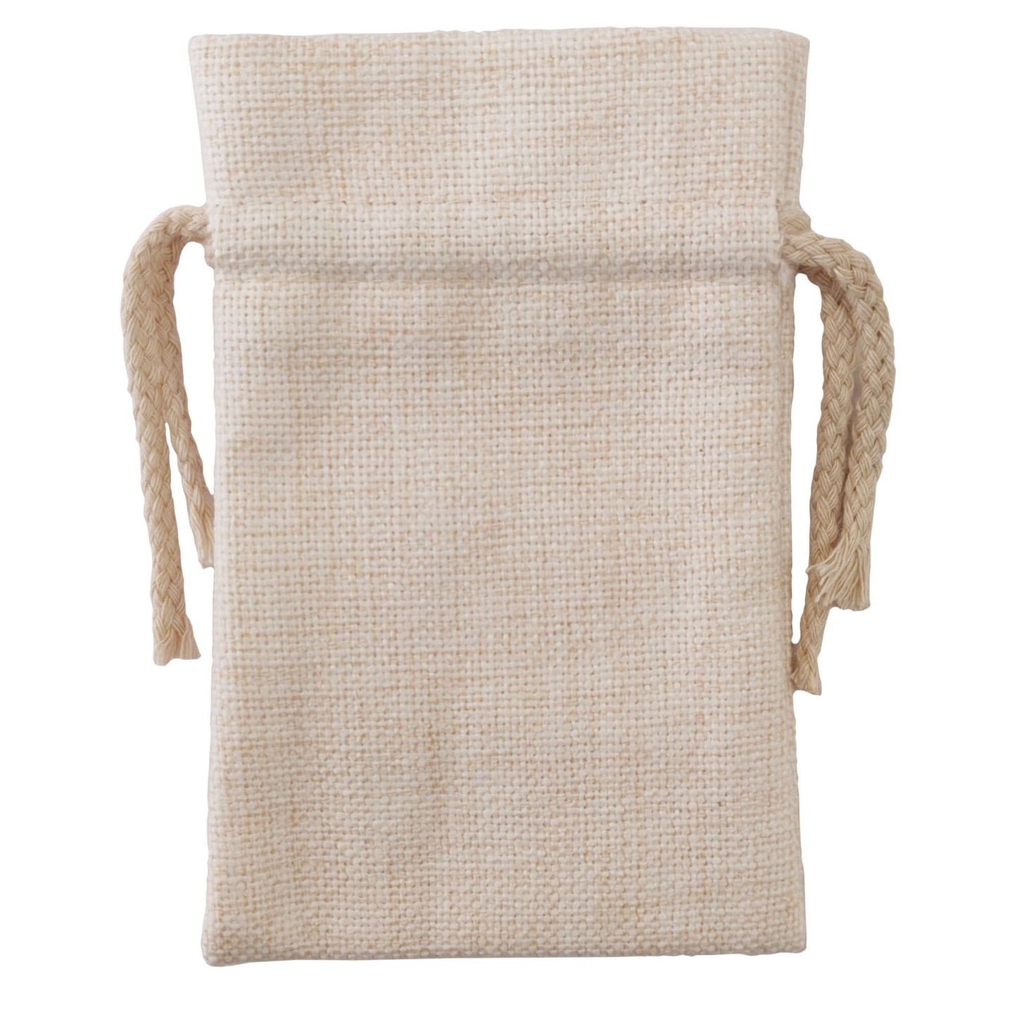 sublimation thick linen drawstring bags - 10cm x 15cm