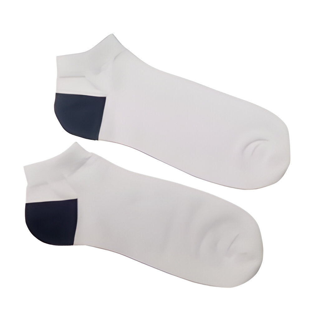 women’s sublimation ankle socks - white - 28cm