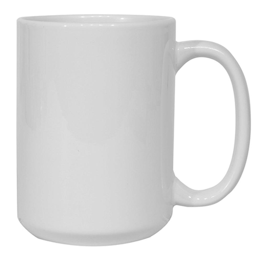 15oz White Sublimation Mugs - Pack of 36