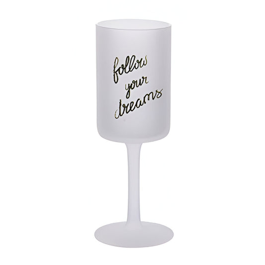 275ml Sublimation Wine Glasses - Frosted - Pack of 24