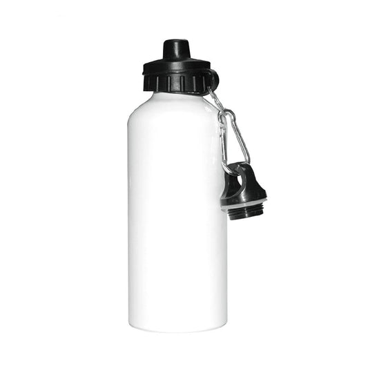 400ml aluminium sublimation water bottles - white