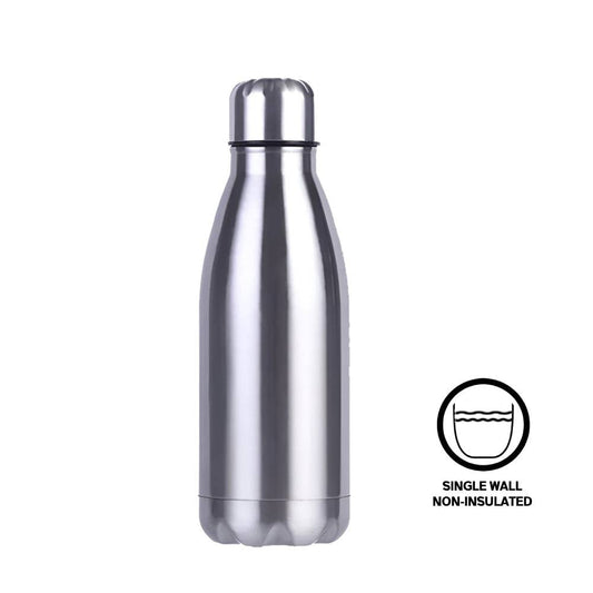 500ml aluminium sublimation bowling bottles - silver