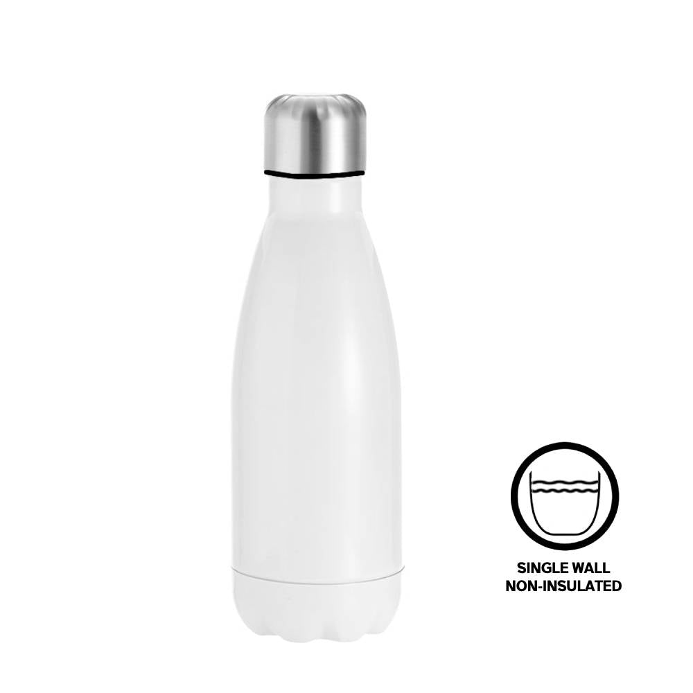 500ml aluminium sublimation bowling bottles - white
