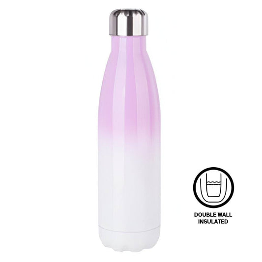 500ml stainless steel sublimation bowling bottles - gradient - purple