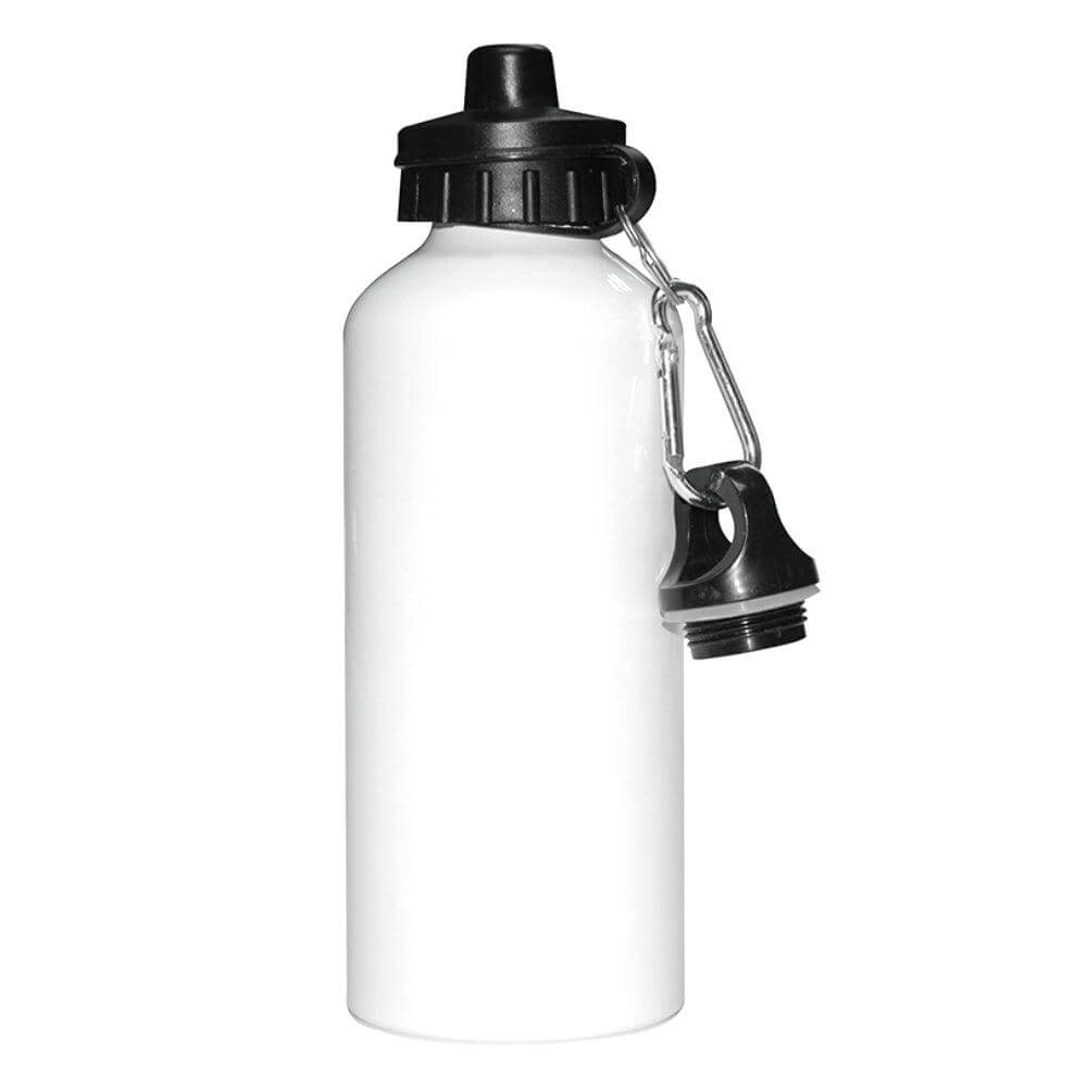 600ml aluminium sublimation water bottles - white
