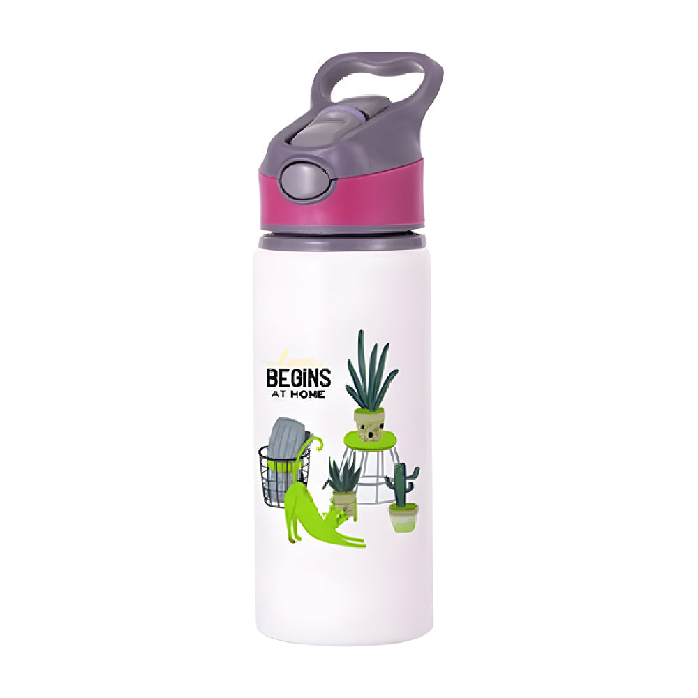650ml explorer sublimation bottles - pink