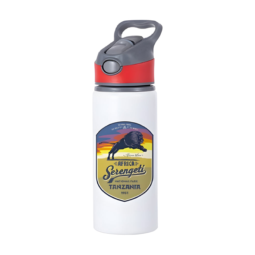 650ml explorer sublimation bottles - red