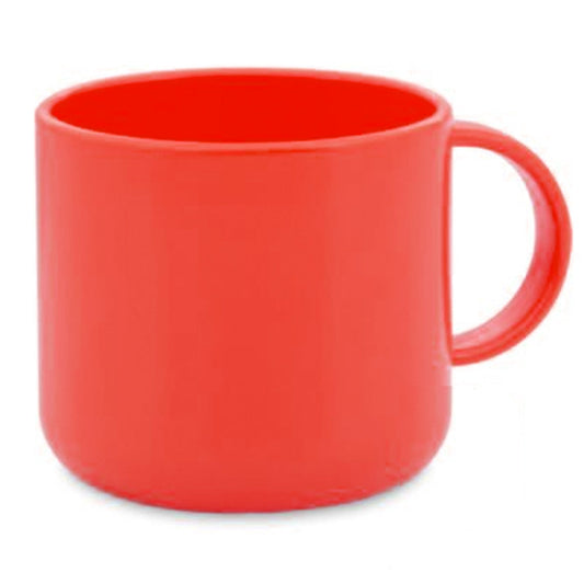 6oz unbreakable sublimation polymer mug - red