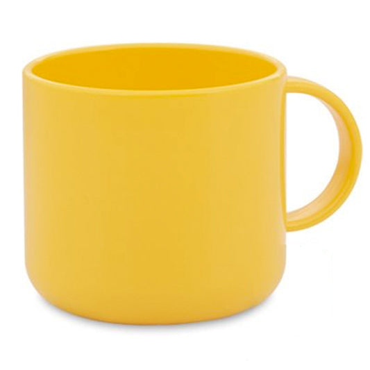 6oz unbreakable sublimation polymer mug - yellow