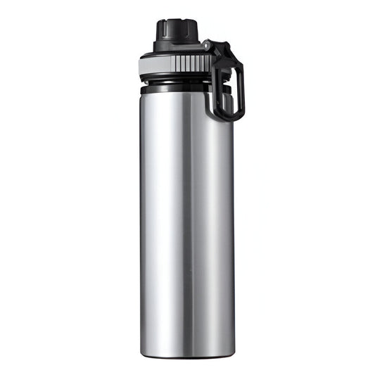 850ml proventurer sublimation bottles - silver / grey