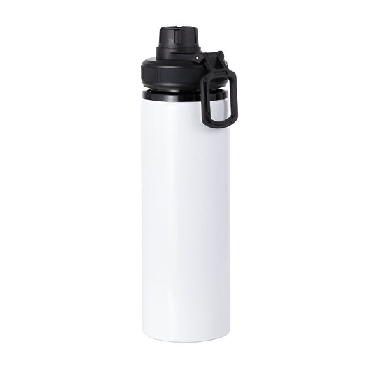 850ml proventurer sublimation bottles - white / black