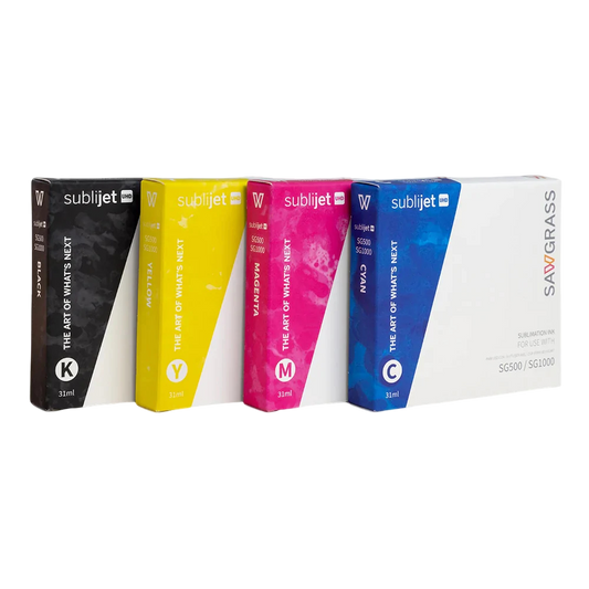 Sawgrass SubliJet® UHD Ink - SG500/SG1000 Cartridge - CMYK Set