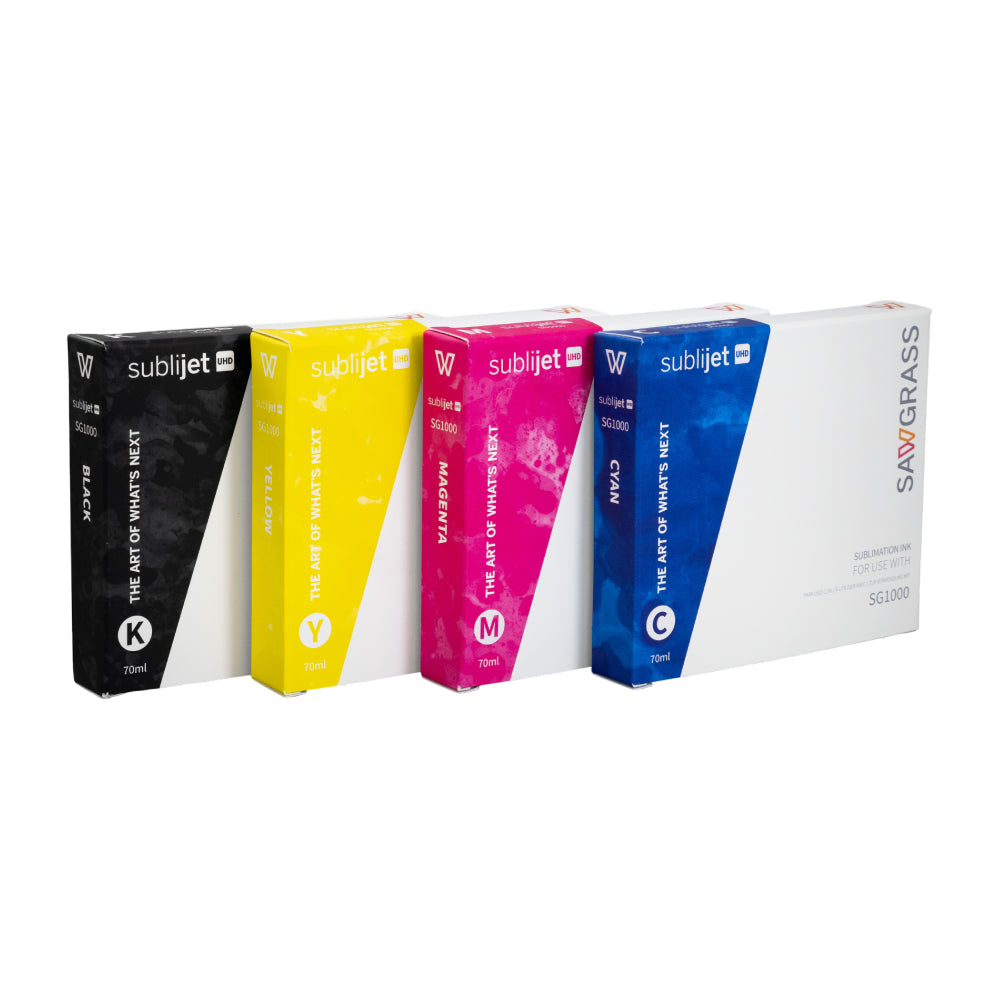 Sawgrass SubliJet® UHD Extended 70ml CMYK Set