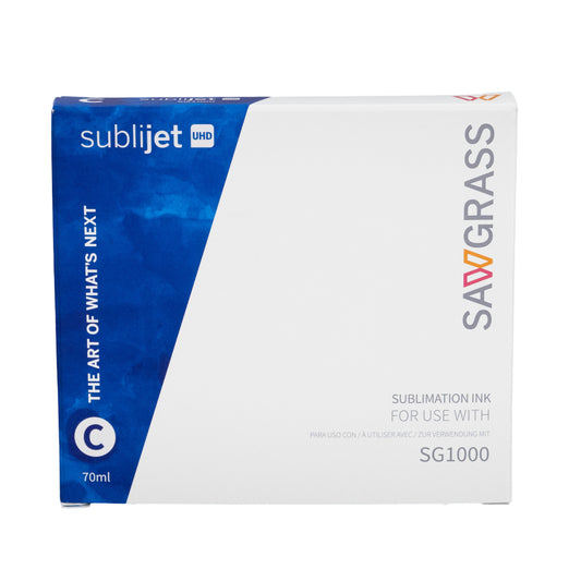 Sawgrass SubliJet® UHD Extended 70ml Cyan Ink Cartridge