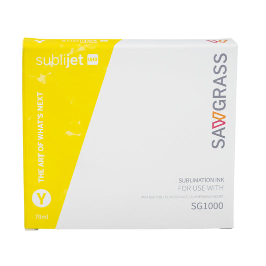 Sawgrass SubliJet® UHD Extended 70ml Yellow Ink Cartridge