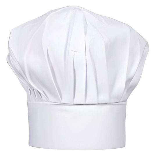 adult sublimation chef's hats - white