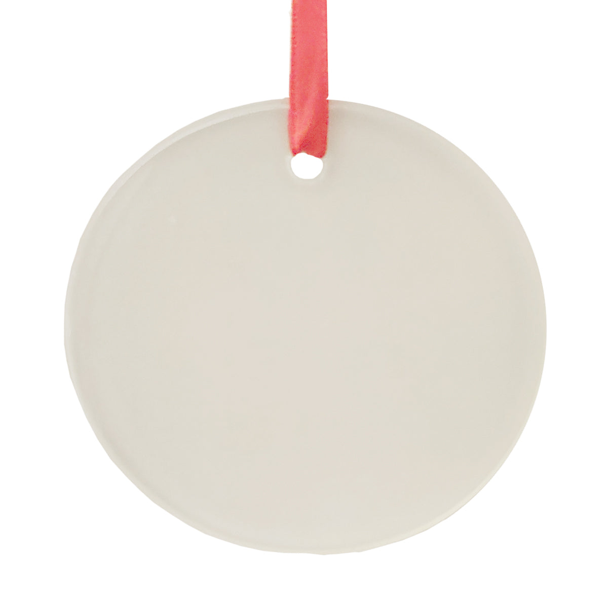 glass sublimation hanging ornaments - round