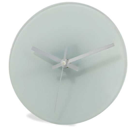 glass sublimation wall clocks - round - 20cm