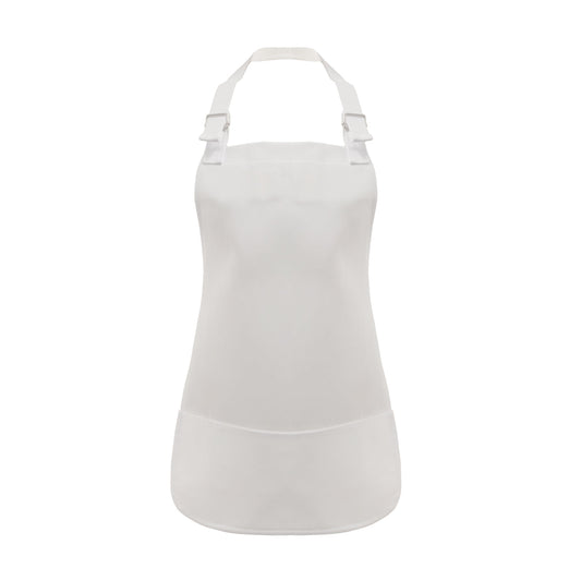 kids sublimation aprons - canvas - white - small