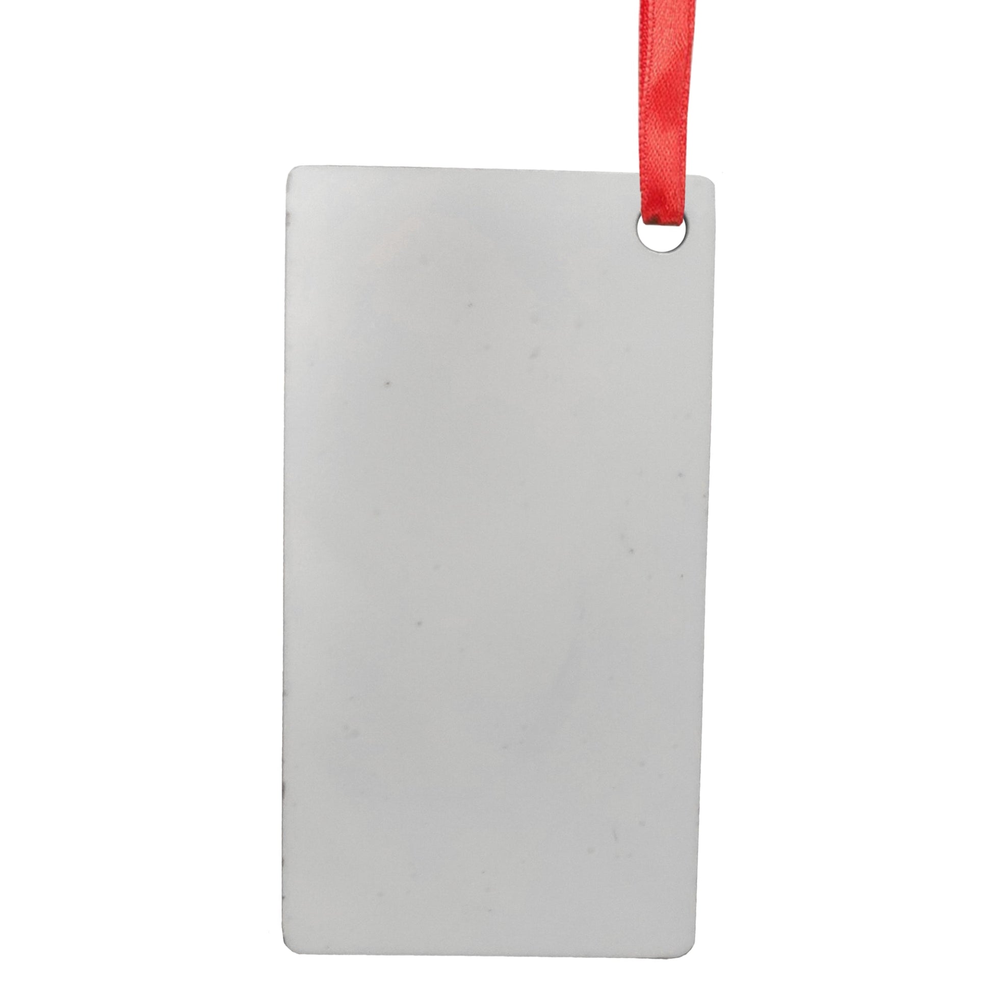 mdf sublimation hanging ornaments - rectangle