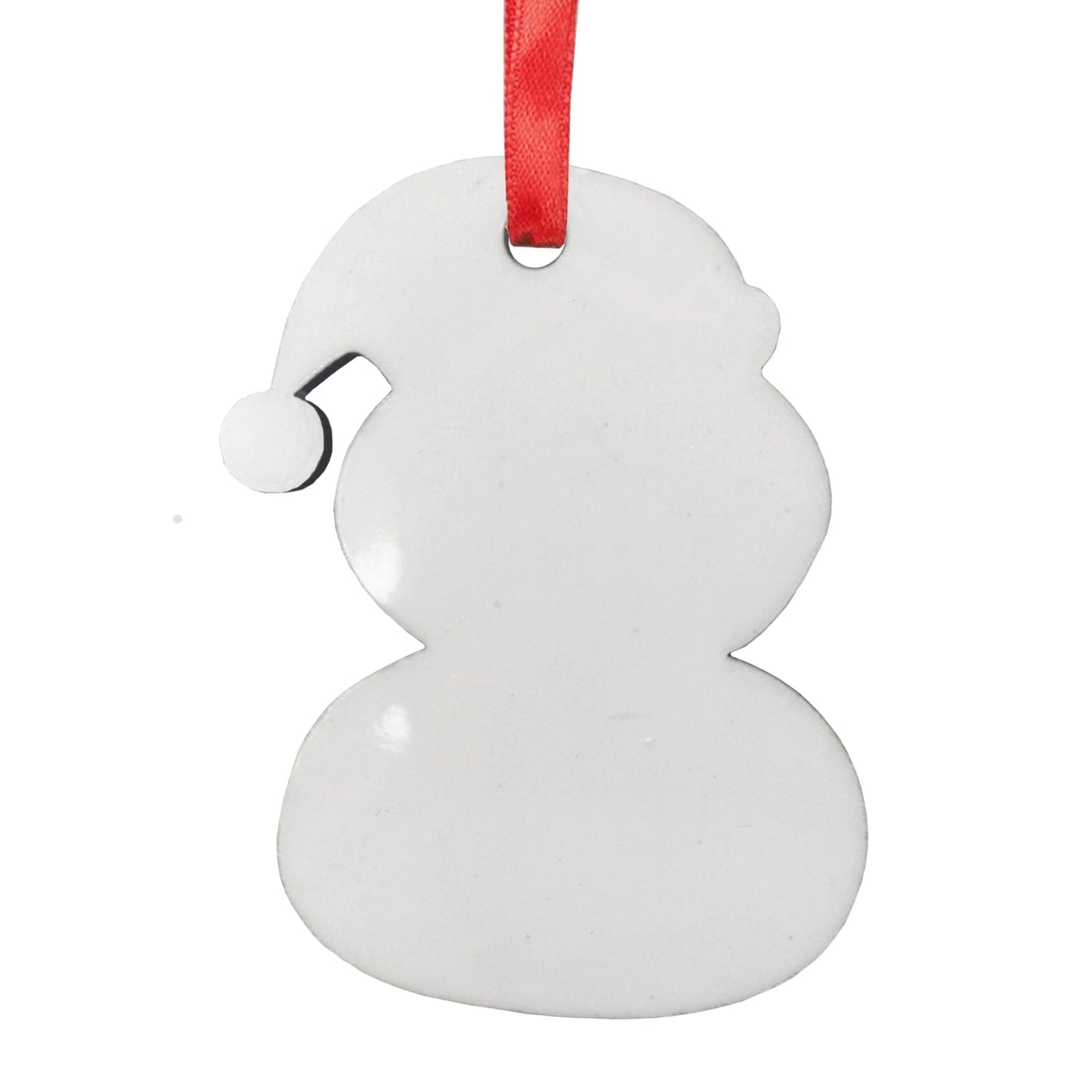 mdf sublimation hanging ornaments - snowman