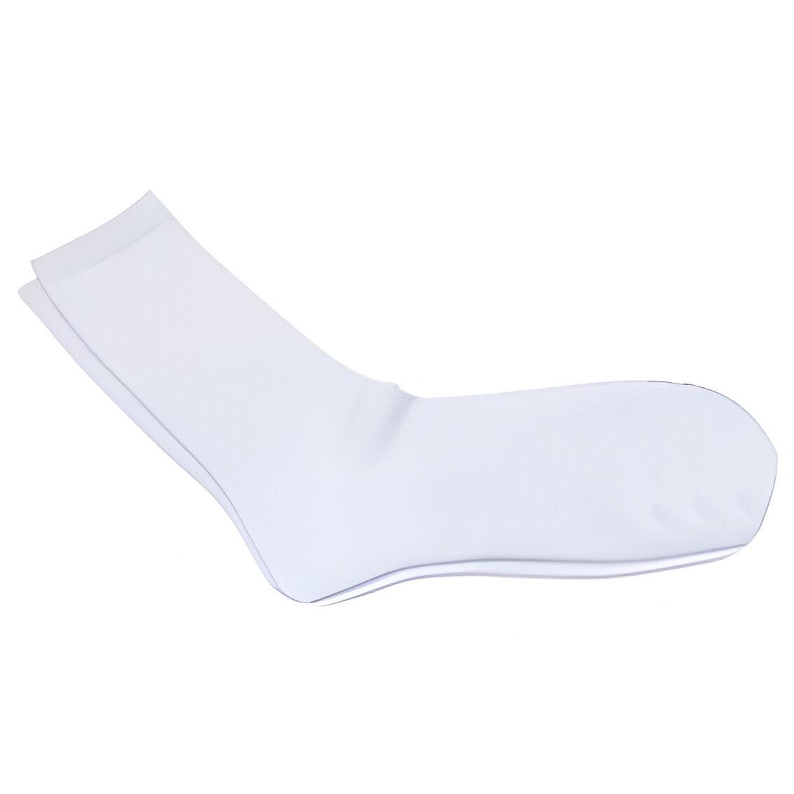 men's sublimation socks - 40cm - full white
