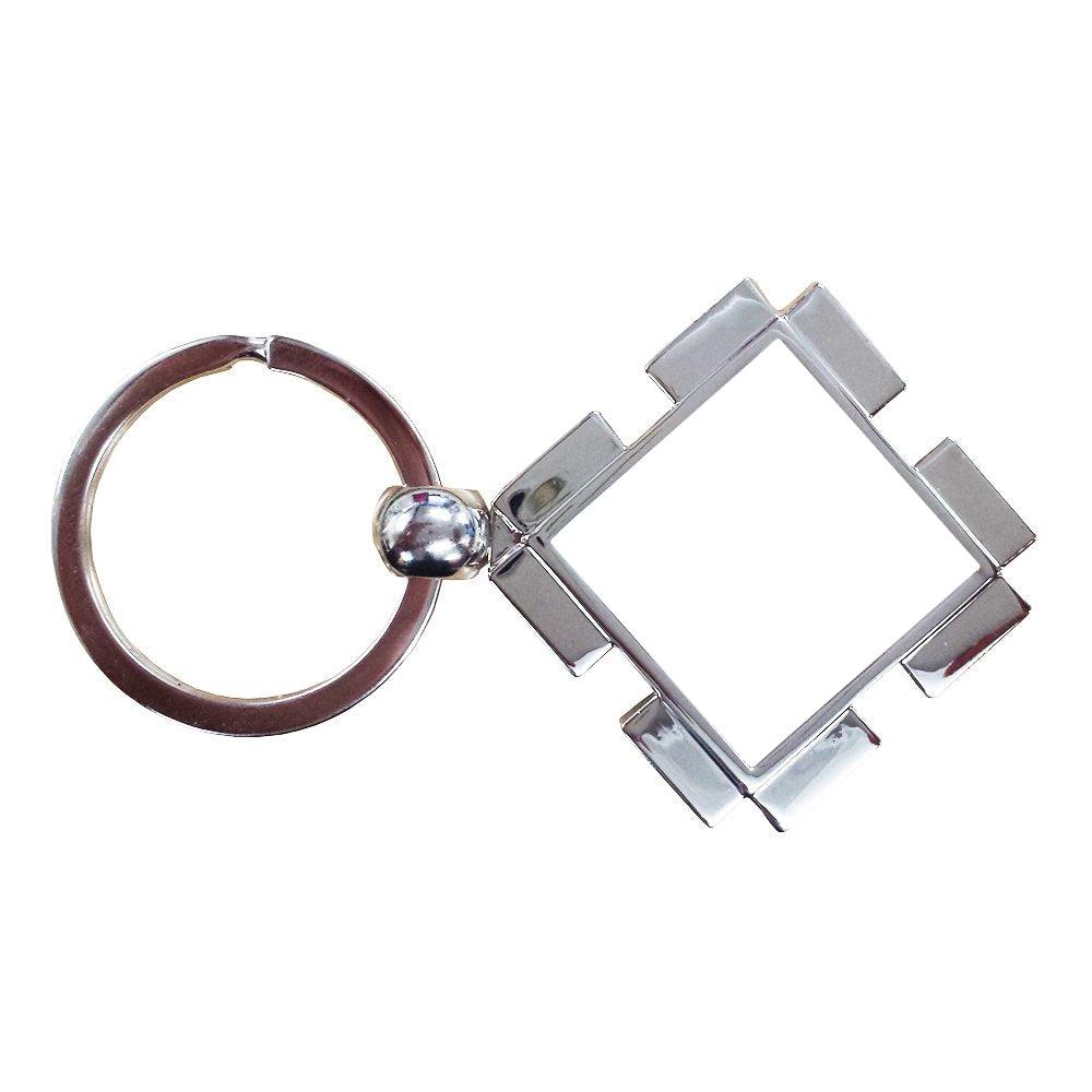 metal sublimation keyrings - jigsaw
