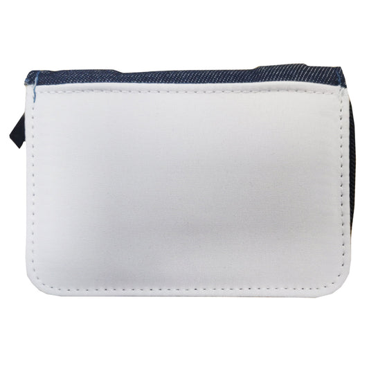 printable denim wallets/ purses
