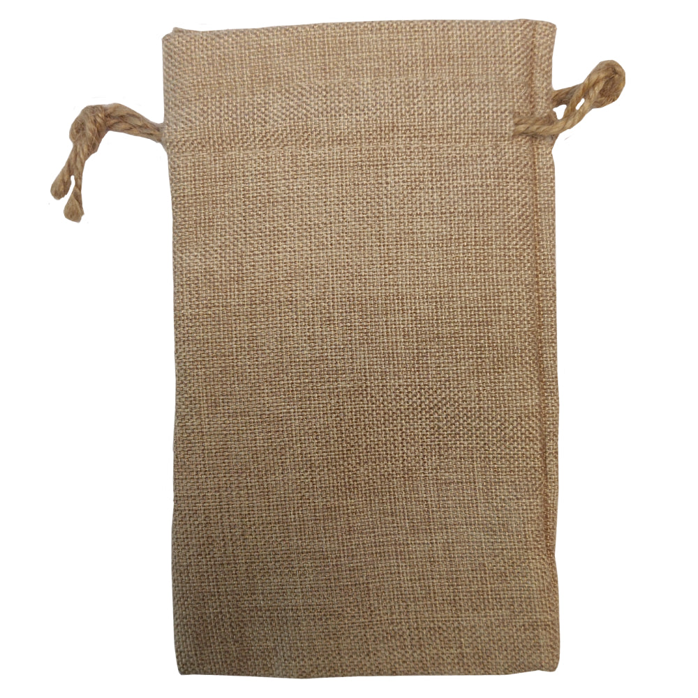 sublimation burlap drawstring bags - 12cm x 21cm