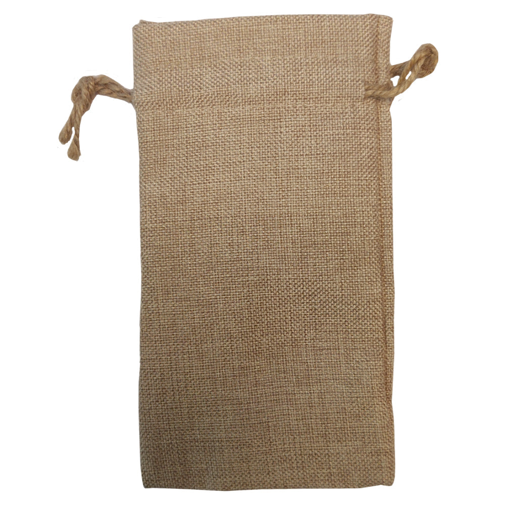 sublimation burlap drawstring bags - 9cm x 14cm