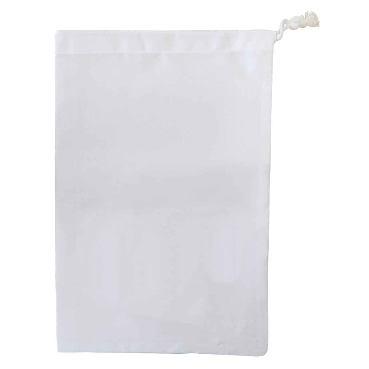 sublimation canvas drawstring bags with stopper - white - 30cm x 45cm