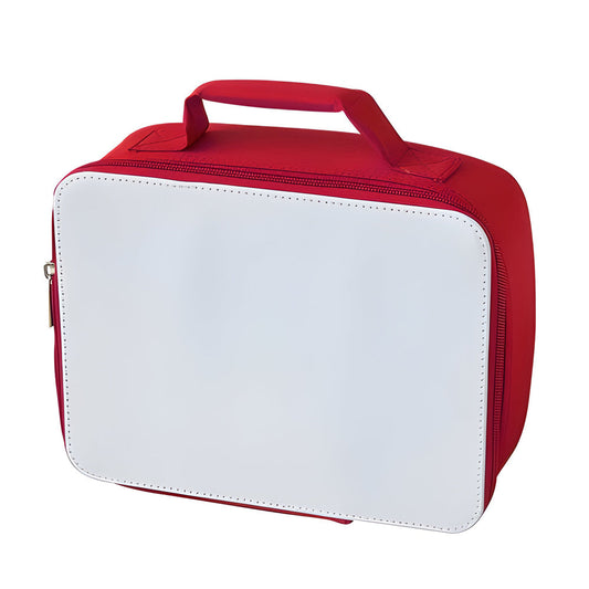sublimation cooler bags - red