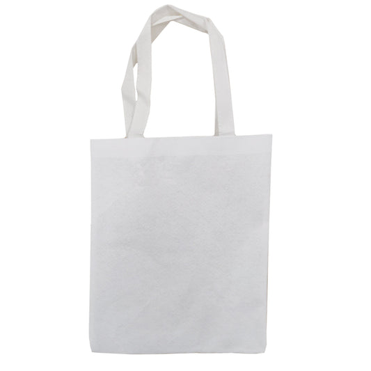 sublimation fibre paper tote bags - short handles - 28cm x 35cm