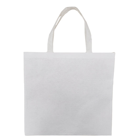 sublimation fibre paper tote bags - short handles - 42cm x 38cm