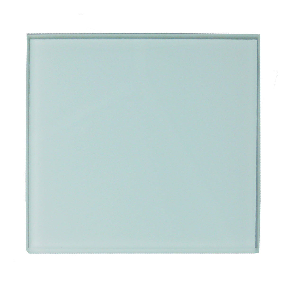 sublimation glass cutting boards - square - smooth - 20cm x 20cm