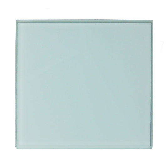 sublimation glass cutting boards - square - smooth - 20cm x 20cm