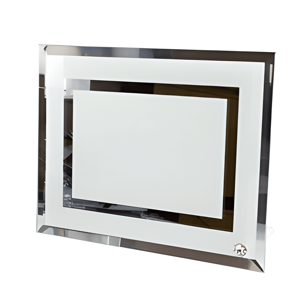 sublimation glass frames - double mirror edge - 23cm x 18cm