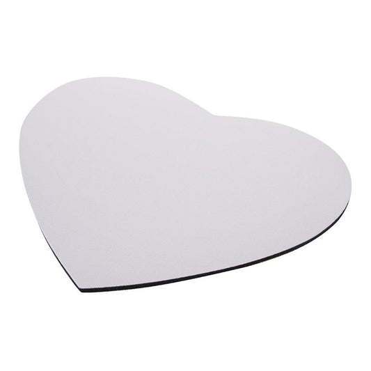 sublimation mouse pads - heart - 23cm x 18cm - 3mm