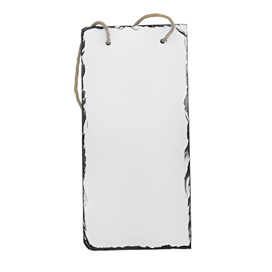 sublimation photo slates - rectangle - gloss - 15cm x 30cm - hanging