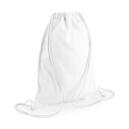 Sublimation Plain White Drawstring Bags - Pack of 50