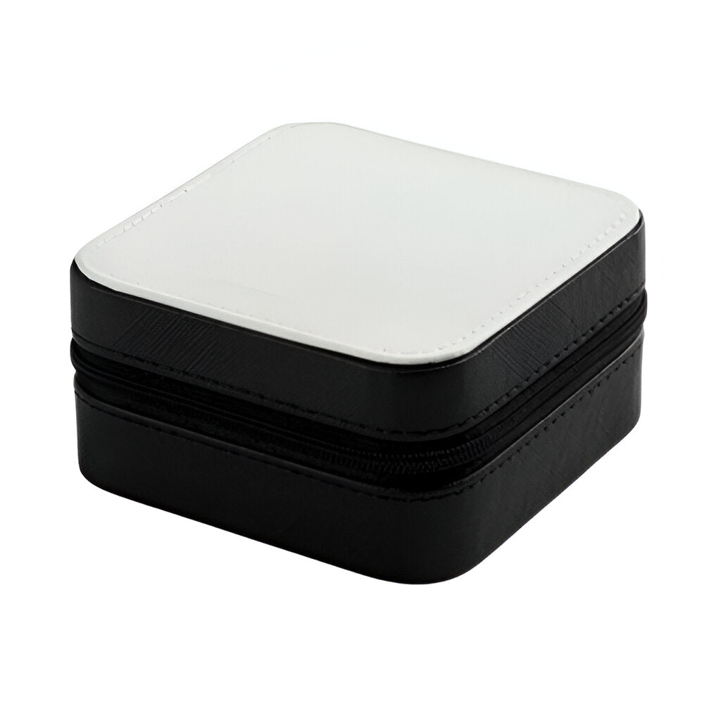 sublimation pu jewellery boxes - black