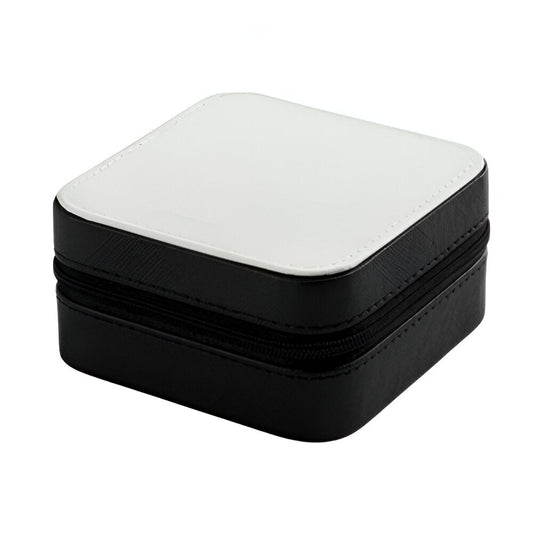 sublimation pu jewellery boxes - black