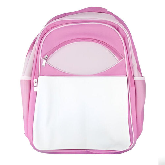 sublimation rucksacks - extra large - printable panel - pink