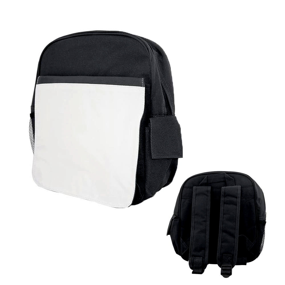 sublimation school bags - black