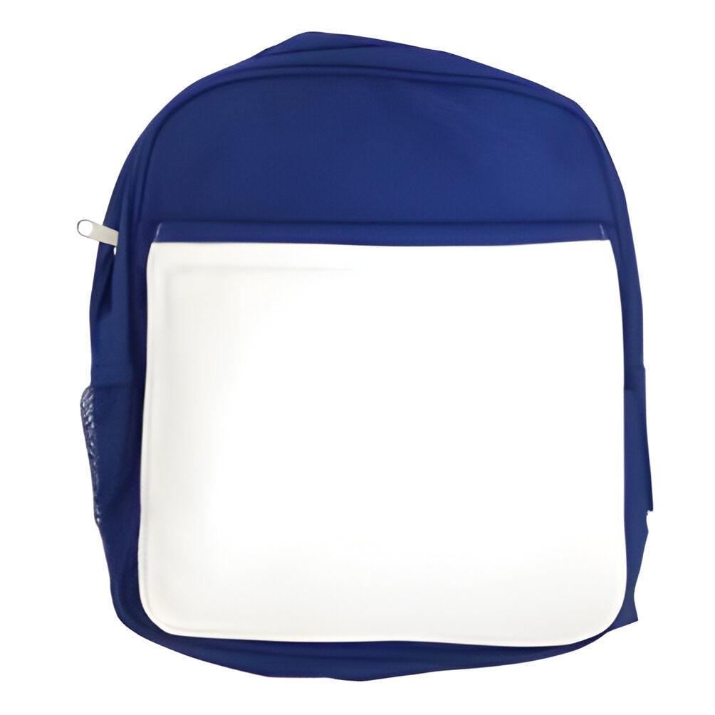 sublimation school bags - blue