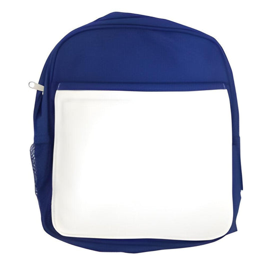 sublimation school bags - blue