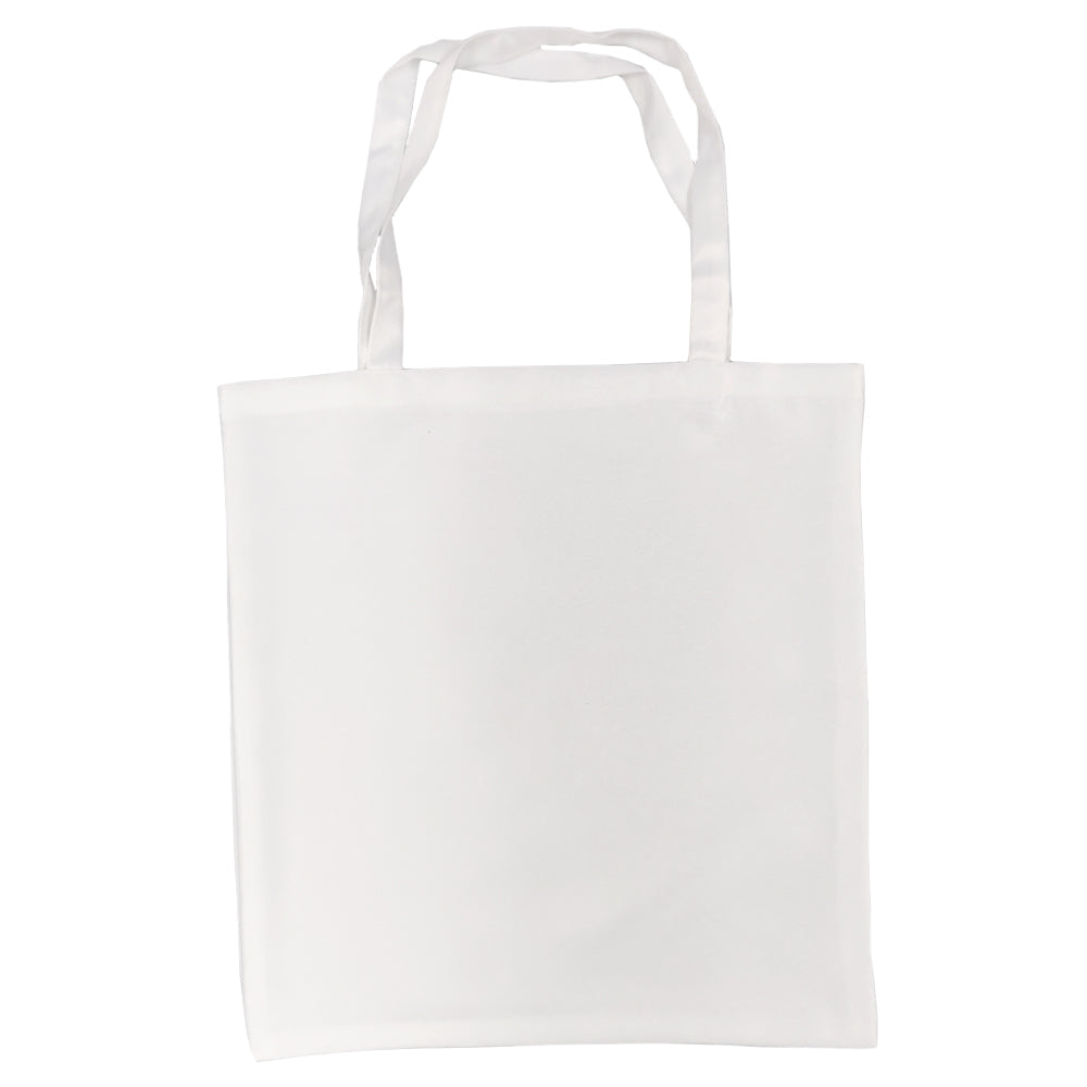sublimation tote bags - milan - canvas white - short handles - 38cm x 40cm